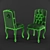 Dialma Brown Chair DB001477 3D model small image 3