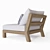 Elevate Your Space with Merida Lounge Chair 3D model small image 2