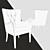 Comfy Charlie Accent Chair 3D model small image 2