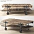 Rustic Reclaimed Wood Coffee Table 3D model small image 1