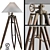 Adjustable Telescopo Floor Lamp 3D model small image 1