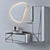 Arteon Bathroom Furniture Set 3D model small image 3