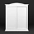 Elegant Polygon Wardrobe 3D model small image 1