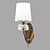 LOEWE Wall Lamp - Elegant Bronze Finish 3D model small image 1