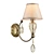 Maytoni Murano Sconce: Bronze & Beige 3D model small image 1