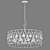 Art Deco-inspired Chandelier: Alghero 285011908 3D model small image 2