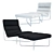 Modern Reach Lounge Chair 3D model small image 1