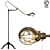 Steampunk Floor Lamp 3D model small image 1