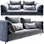 Exquisite Comfort: Rolf Benz Alma 3D model small image 1