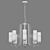 Elegant Castle Chandelier 3D model small image 2