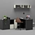 Sleek Copenhagen Office Set 3D model small image 1