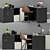 Sleek Copenhagen Office Set 3D model small image 3