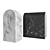 Marble Triumph Bookends: Elegantly Organize Your Books 3D model small image 1
