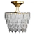 Exquisite Crystal Chandelier 3D model small image 1