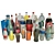 3D Bottle Collection: Assorted Drinks 3D model small image 1