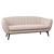 Elegant Soriano Sofa: Luxurious Comfort 3D model small image 1