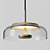 Nordic Glass Pendant Light 3D model small image 1