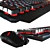 Backlit Keyboard Mouse Combo 3D model small image 2