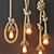 Industrial Style Rope Pendant Lamp 3D model small image 5