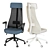 JARVFJALLET Ergonomic Swivel Chair - Stylish Comfort for Any Workspace 3D model small image 1