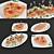 Elegant Canapes Set for Entertaining 3D model small image 1