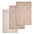 Luxury Carpet Set 3D model small image 1