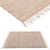 Renewable Jute Fiber Rug: 195cm x 133cm (2.59 sqm) 3D model small image 1