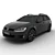 2015 Volkswagen Golf GTD Variant: High-Detail 3D Model 3D model small image 1