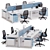 5th Element Office Workspace (v9) 3D model small image 1