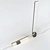 Sleek Miré LED Floor Lamp 3D model small image 3