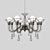 Spiral Shadows Chandelier 3D model small image 1