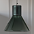 Sleek Funnel Pendant Lamps 3D model small image 3