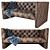 Elegant Edwards Sofa: Stylish, UV Mapped Design 3D model small image 1