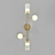 Modern Brass Pendant Light 3D model small image 1