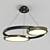 Modern LED Pendant Chandelier 3D model small image 1