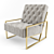 Eliza Compact and Stylish Chair 3D model small image 2