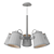 NORDICA2 Chandelier: Modern Elegance for Your Space 3D model small image 2