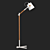 NORDICA Floor Lamp: Modern Elegance 3D model small image 1