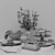 Elegant Emma Dinnerware Set 3D model small image 3