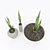 Title: Concrete Pot Green Sansevieria 3D model small image 2