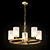 Elegant Giada Chandelier - 5/7 Lights 3D model small image 2