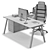 LAS 5th Element: Revolutionary Office Workspace 3D model small image 3