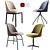 Elegant Alice Chair Set 3D model small image 1