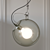 Nordic Glass Miconos Suspension Lamp 3D model small image 1