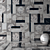 HD Multi-Texture Wall Tiles - VRAY Material 3D model small image 2