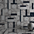 HD Multi-Texture Wall Tiles - VRAY Material 3D model small image 3