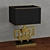 Sleek Bedside Lamps: Poly 1641 3D model small image 1