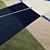 Handcrafted Weft to Warp Rugs 3D model small image 3