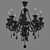 Gothic-inspired Barselona Chandelier 3D model small image 1