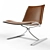 Elegant FK710 Chair with Comfortable Dimensions 3D model small image 2